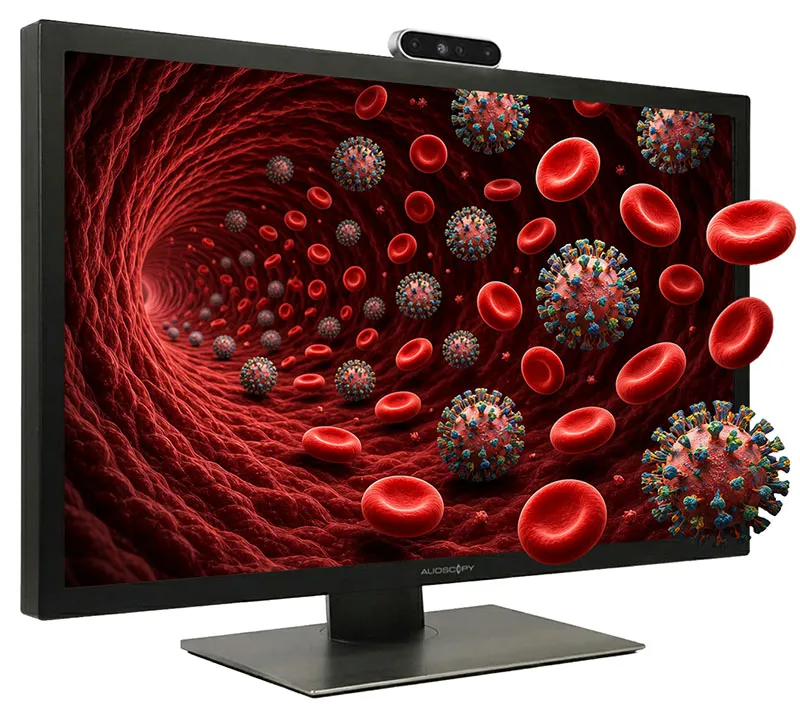 Alioscopy 3D8K 31,5 pouces Paysage - SARS-CoV-2