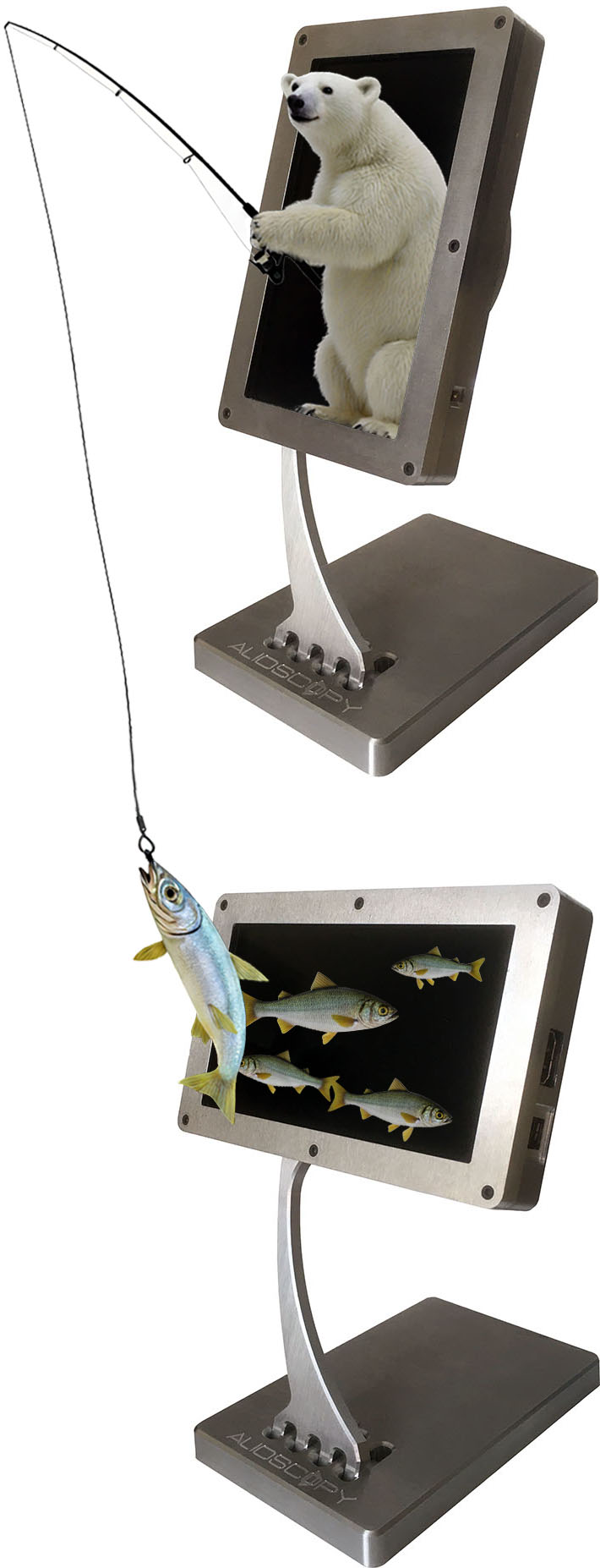 Alioscopy 5.5 inch Landscape and Portrait