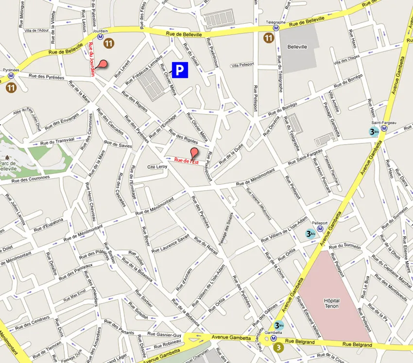 Metro Map